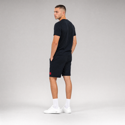 T-SHIRT + SHORTS BLACK