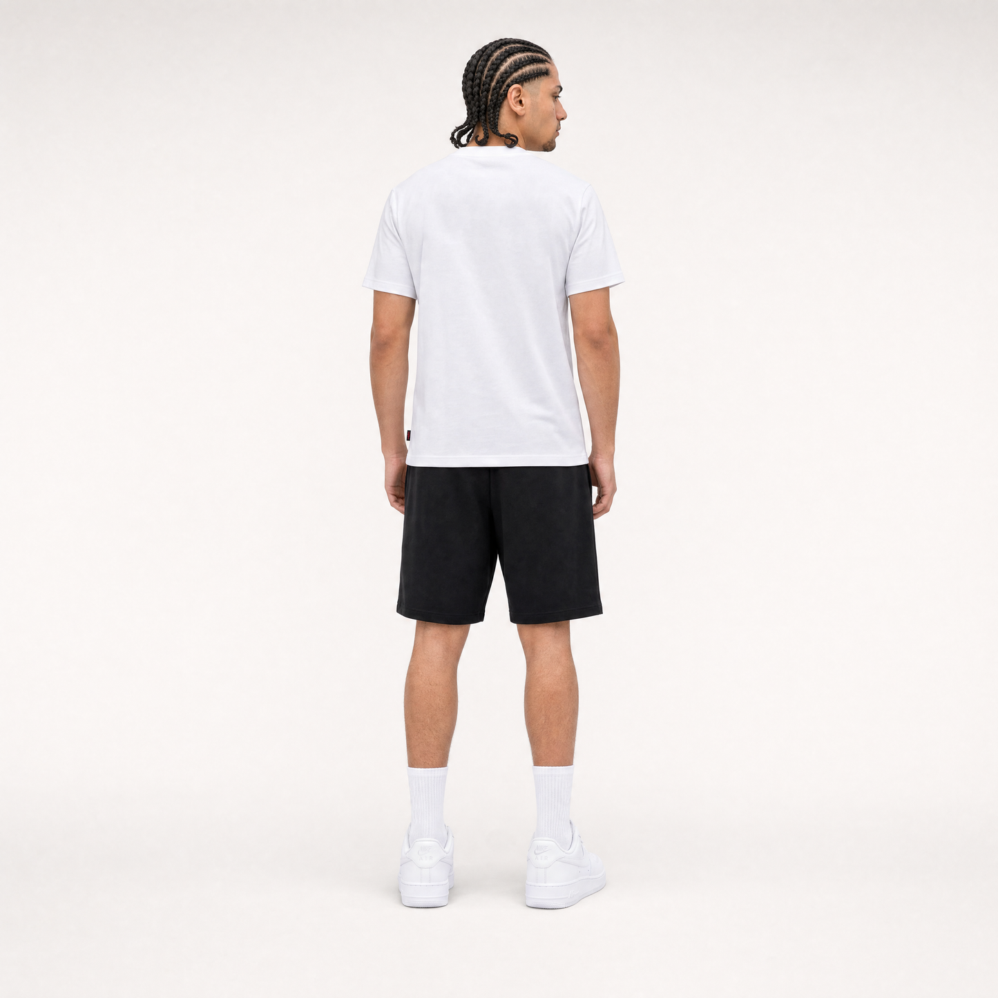 T-SHIRT + SHORTS WHITE