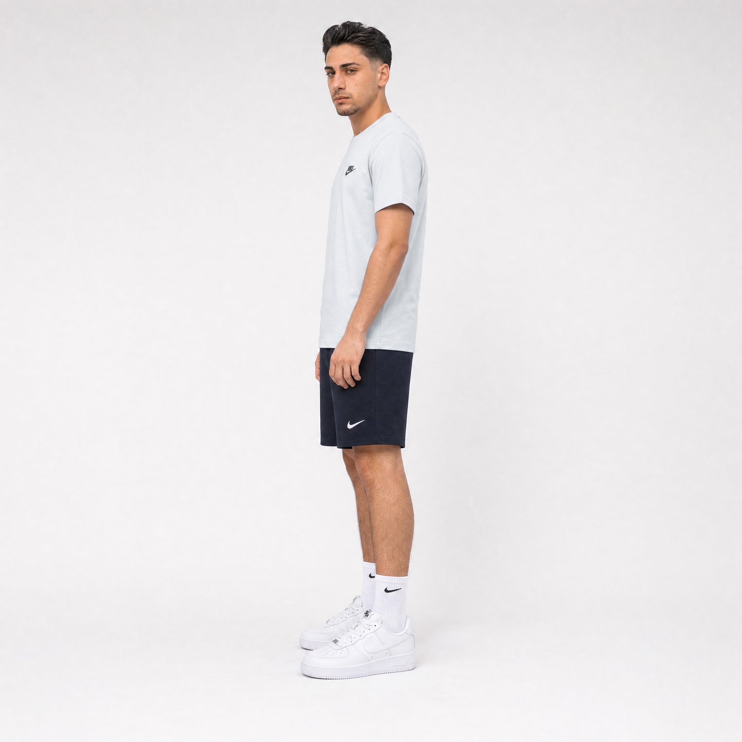 T-SHIRT + SHORTS WHITE