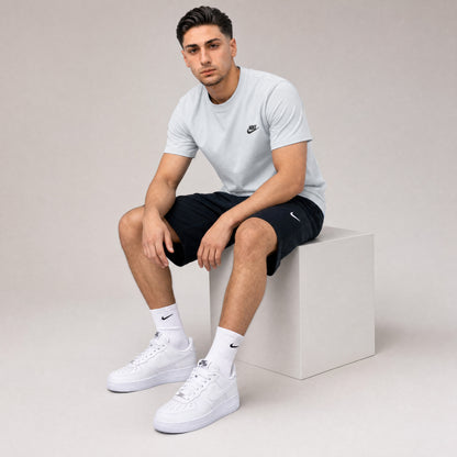 T-SHIRT + SHORTS WHITE