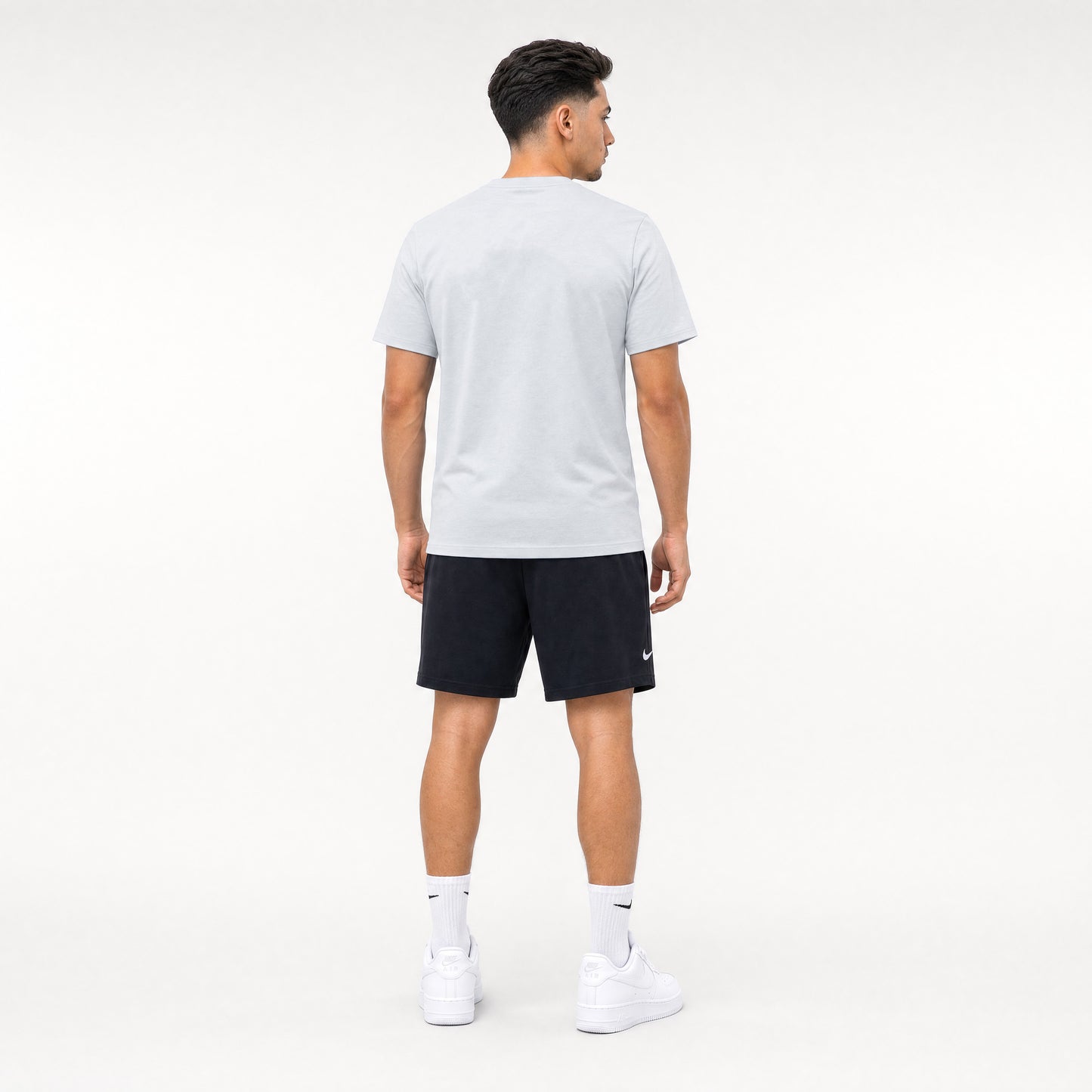 T-SHIRT + SHORTS WHITE