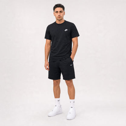 T-SHIRT + SHORTS BLACK