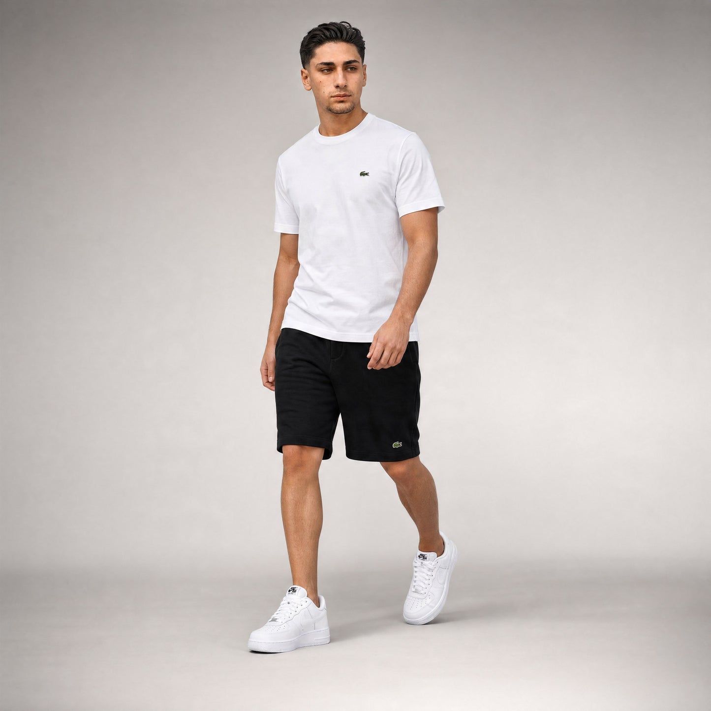 T-SHORT + SHORTS WHITE