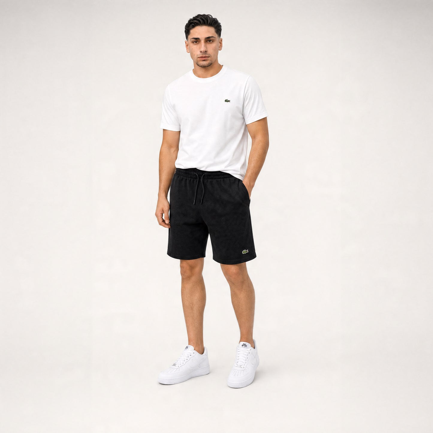 T-SHORT + SHORTS WHITE