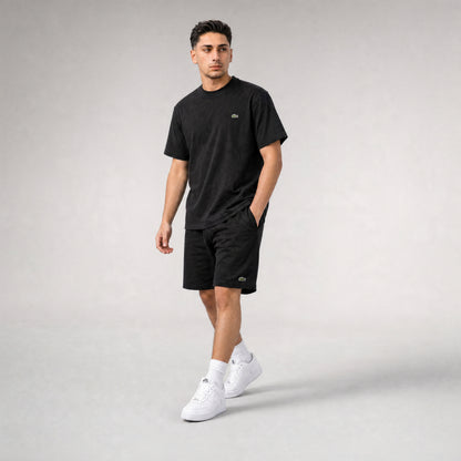T-SHIRT + SHORTS BLACK