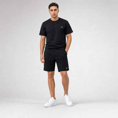 T-SHIRT + SHORTS BLACK