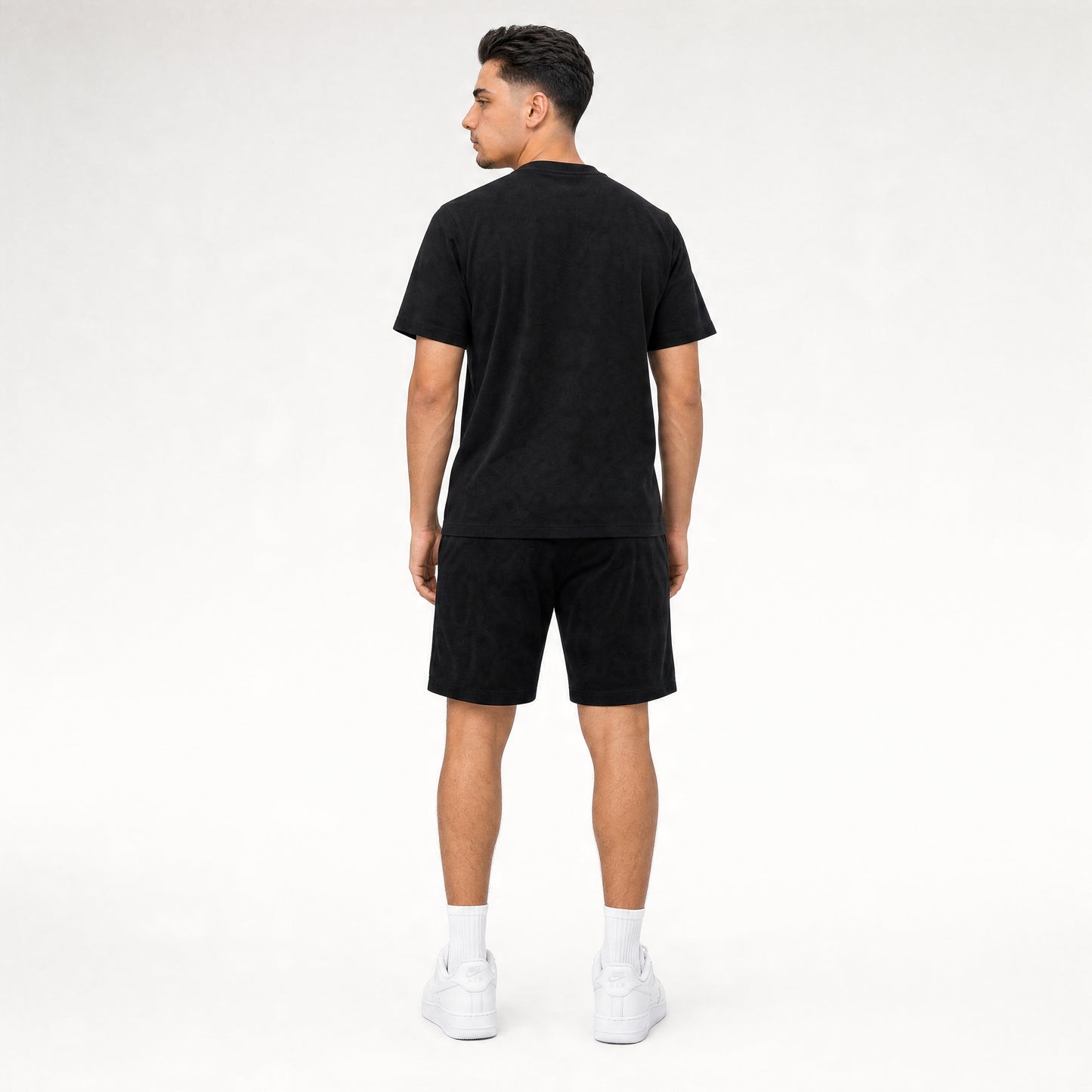 T-SHIRT + SHORTS BLACK