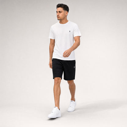 T-SHIRT + SHORTS WHITE