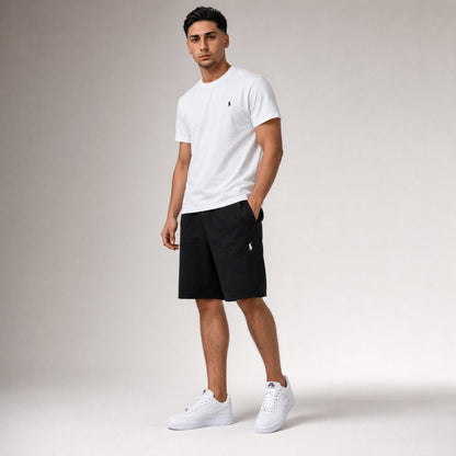 T-SHIRT + SHORTS WHITE