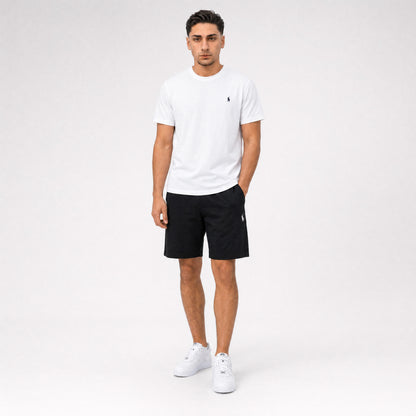 T-SHIRT + SHORTS WHITE