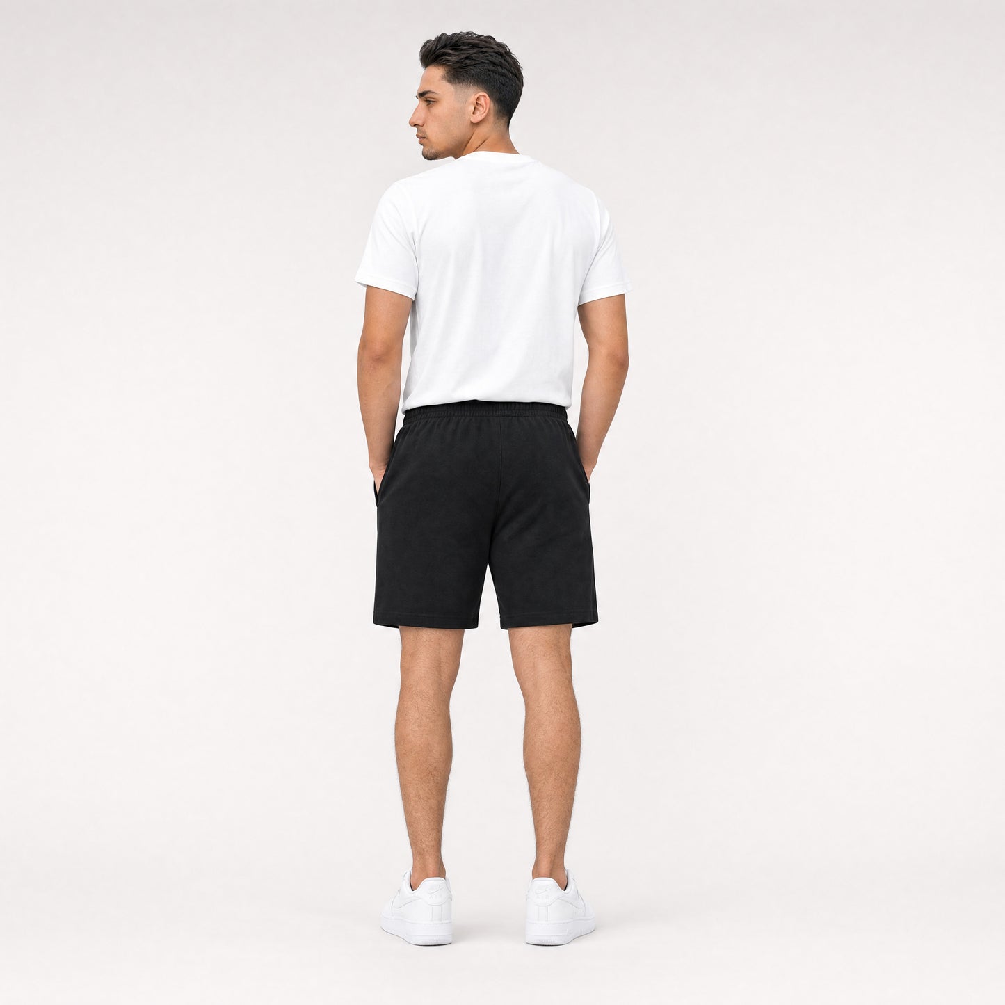 T-SHIRT + SHORTS WHITE