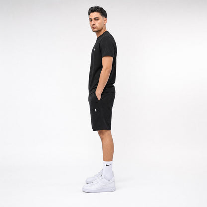 T-SHIRT + SHORTS BLACK