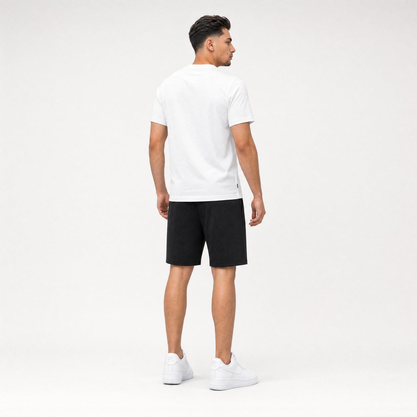 T-SHIRT + SHORTS WHITE