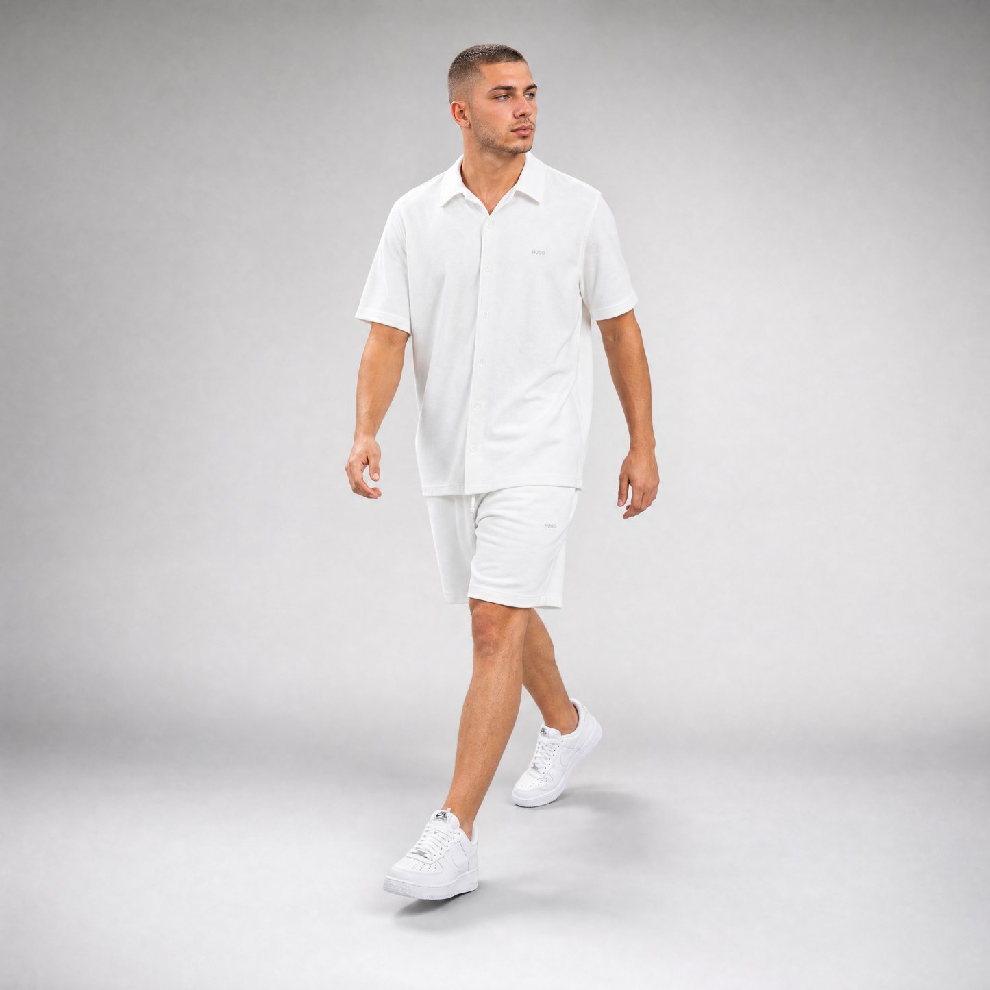 LINEN SHIRT + SHORTS