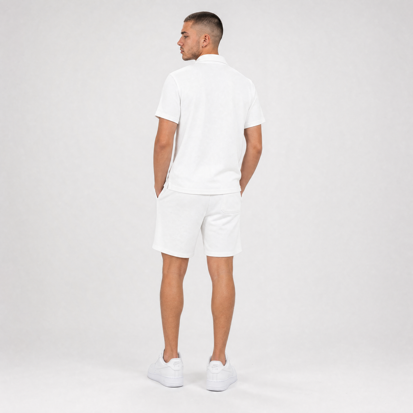 LINEN SHIRT + SHORTS